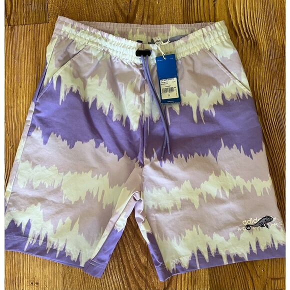 Adidas Adventure Archive Printed Men's Shorts Chameleon GN2346 Size S🛒
